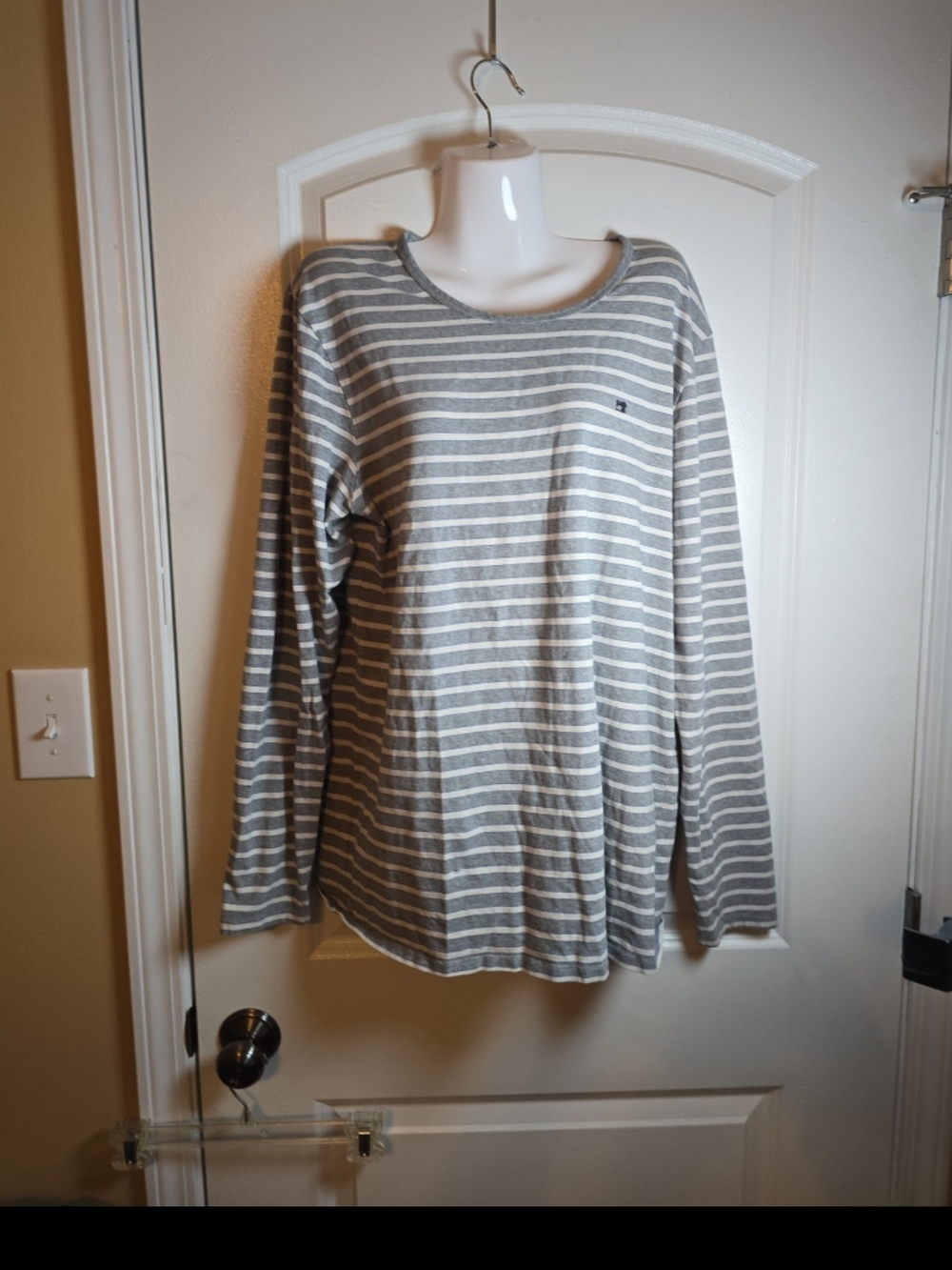 Scotch & Soda Womens striped long sleeve shirt